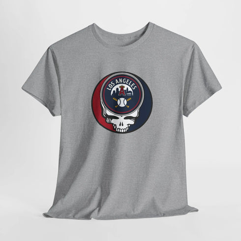 Grateful Dead - Los Angeles Angels Grateful Dead Steal Your Face T-Shirt - MLB - Anaheim - StealieShop