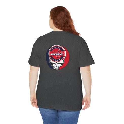 Washington Capitals Grateful Dead Steal Your Face T-Shirt - NHL StealieShop