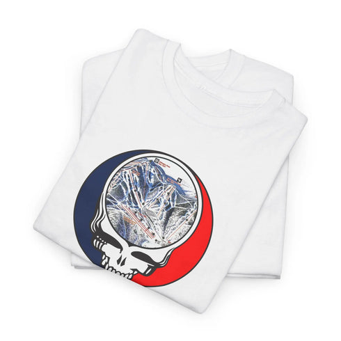 Killington Trail Map Stealie Grateful Dead T-Shirt