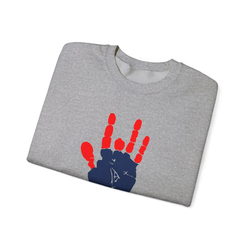 Grateful Dead - Jarry's Hand | Life is dead. Crewneck Sweatshirt - StealieShop