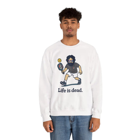 Grateful Dead - Jerry's in A Pickle | Life is dead. Crewneck Sweatshirt - StealieShop