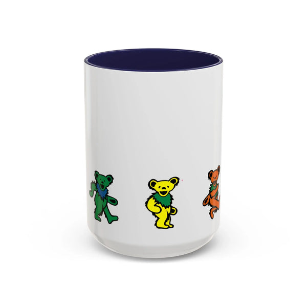 Grateful Dead - Dancing Bears Stealie Coffee Mug - StealieShop