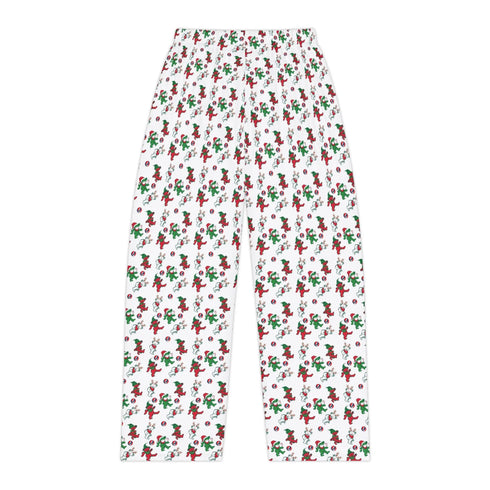 Women's Dancing Bears Holiday Pajama Pants - StealieShop