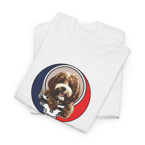 Custom Dog Stealie Grateful Dead T-Shirt (35)