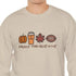 Life is dead. Happy Thanksgiving Unisex Crewneck Sweatshirt