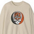 Grateful Dead - Cincinnati Bengals Grateful Dead Stealie Crewneck Sweatshirt - NFL - StealieShop