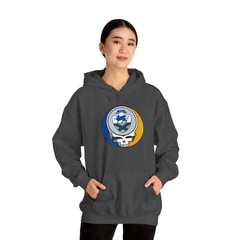 Johnson & Wales Grateful Dead Unisex Heavy Blend Hoodie StealieShop