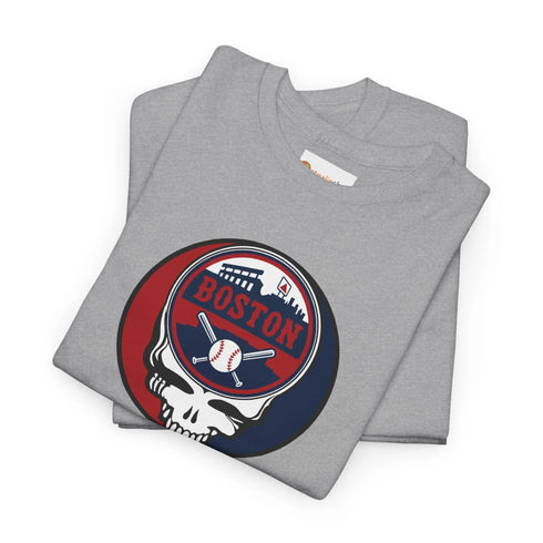 Grateful Dead - Boston Red Sox Grateful Dead Steal Your Face T-Shirt - StealieShop