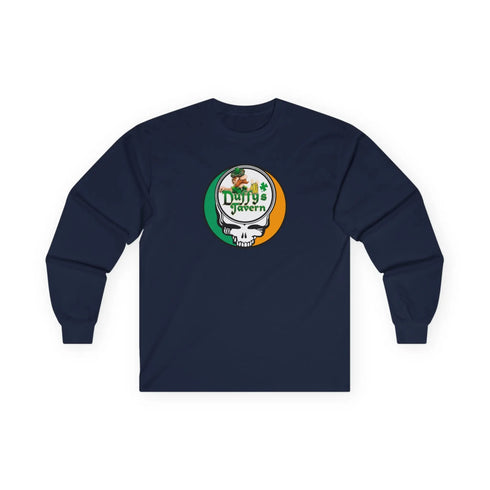Grateful Dead - Custom Duffy's Tavern Stealie Unisex Ultra Cotton Long Sleeve Tee - StealieShop