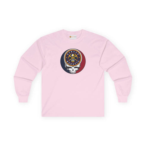 Denver Nuggets Grateful Dead Long Sleeve Tee - NBA StealieShop