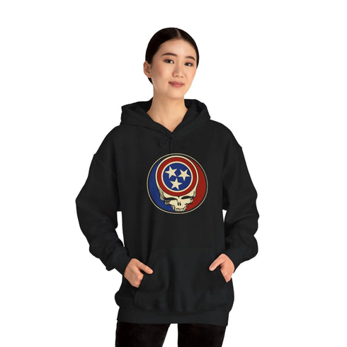 Grateful Dead - Tennessee State Flag Grateful Dead Unisex Heavy Blend Hoodie - StealieShop