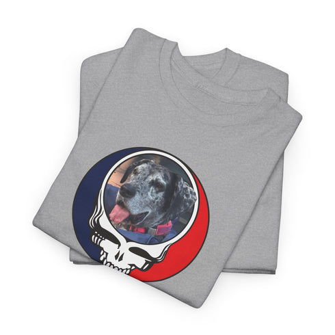 Custom Dog Stealie Unisex Grateful Dead T-Shirt (159)
