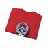 Grateful Dead - New England Patriots Grateful Dead Stealie Crewneck Sweatshirt - NFL - StealieShop