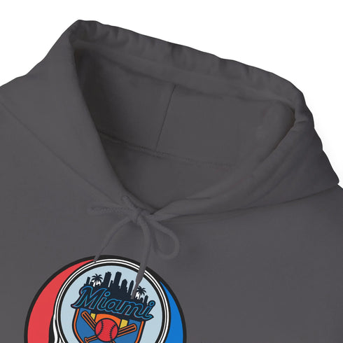 Grateful Dead - Miami Marlins Grateful Dead Unisex Heavy Blend Hoodie - StealieShop