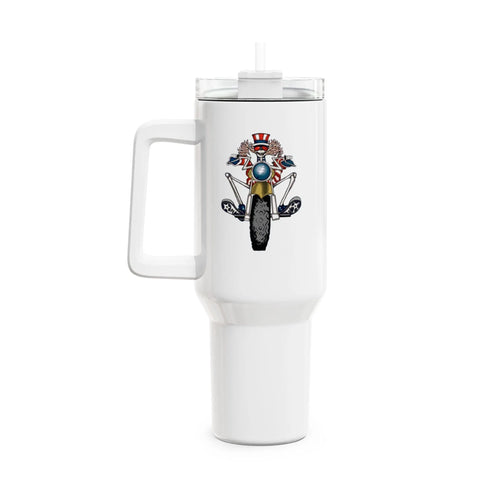 Grateful Dead - Psychle Sam "Fat Man" Tumbler, Double Insulated 40oz Travel Mug - StealieShop