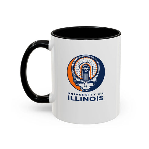 Grateful Dead - Chief Illiniwek Grateful Dead Stealie Coffee Mug - StealieShop