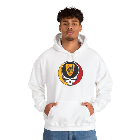 New Mexico Military Institute Grateful Dead Steal Your Face Unisex Hoodie StealieShop