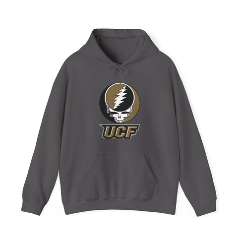 University of Central Florida Grateful Dead Hoodie - Hooded Sweatshirt - UCF - StealieShop