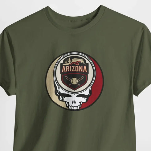 Grateful Dead - Arizona Diamondbacks Grateful Dead Steal Your Face T-Shirt - MLB - StealieShop