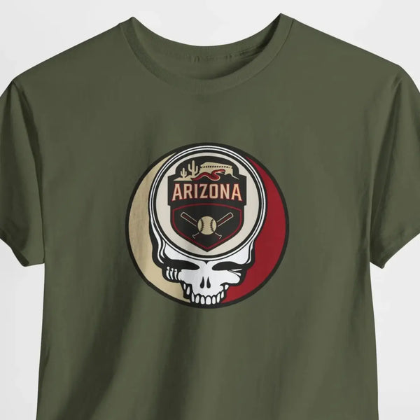 Grateful Dead - Arizona Diamondbacks Grateful Dead Steal Your Face T-Shirt - MLB - StealieShop