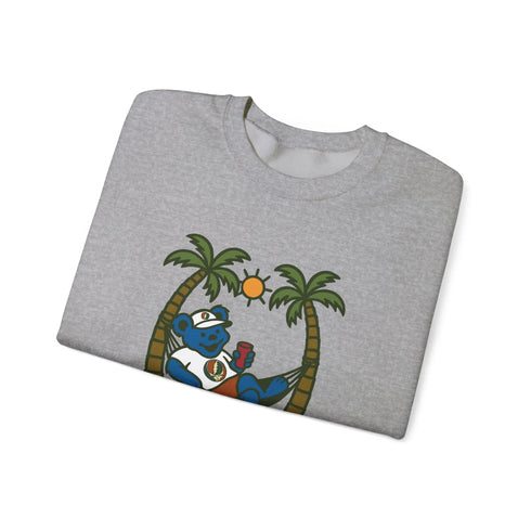 Grateful Dead - This Bear's Not Workin' From Anywhere | Life is dead. Crewneck Sweatshirt - StealieShop