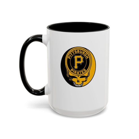 Pittsburgh Pirates Grateful Dead Stealie Coffee Mug (11oz or 15oz) - StealieShop