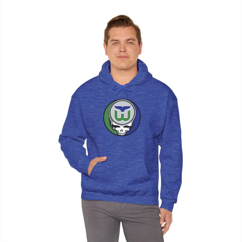 Grateful Dead - Hartford Whalers Grateful Dead Unisex Heavy Blend Hoodie - StealieShop
