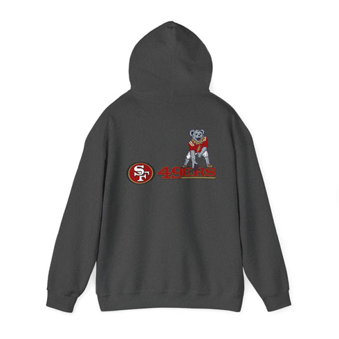 San Francisco 49ers Dancing Bear Unisex Hoodie - NFL - StealieShop