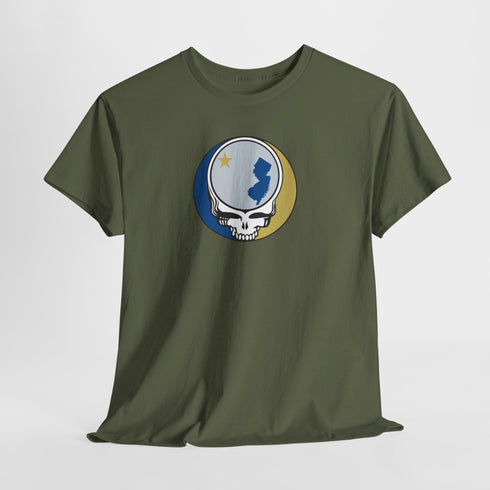 New Jersey "Unofficial" State Flag Stealie Grateful Dead T-Shirt