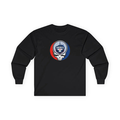 Grateful Dead - Toronto Blue Jays Classic Stealie Long Sleeve Tee - MLB - StealieShop