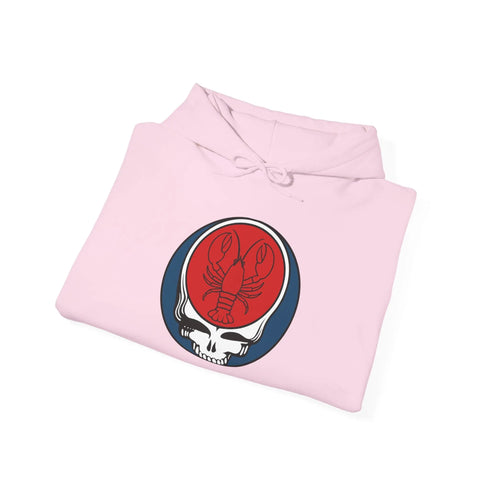 Grateful Dead - Steal Your Lobster Stealie Grateful Dead Hooded Sweatshirt - StealieShop