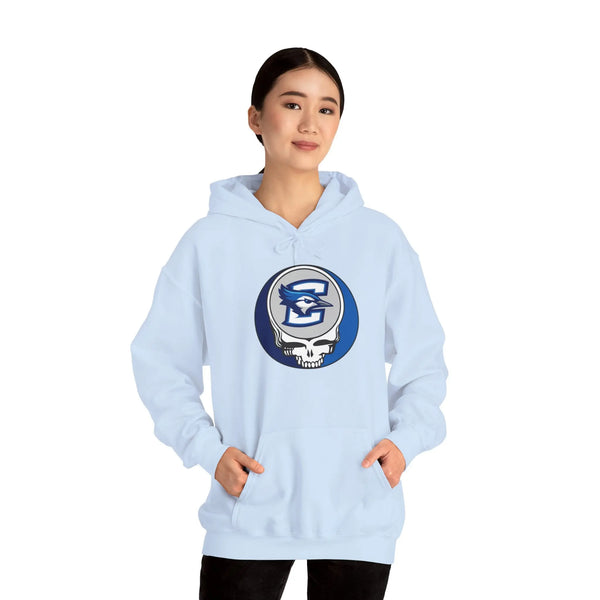 Creighton University Grateful Dead Unisex Heavy Blend Hoodie - StealieShop