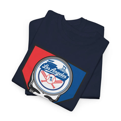 Grateful Dead - Home Run Collection: Los Angeles Edition Grateful Dead Steal Your Face T-Shirt - MLB - StealieShop