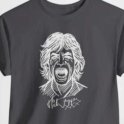 Mick Autograph Grateful Dead T-Shirt