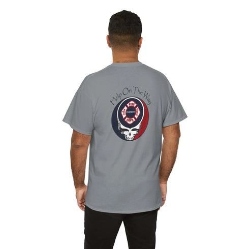 Elizabeth Fire Department Grateful Dead T-Shirt StealieShop
