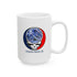 Crested Butte Trail Map Stealie 15oz Ceramic Mug