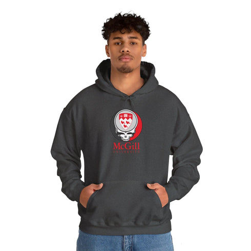 McGill University Grateful Dead Unisex Heavy Blend Hoodie StealieShop