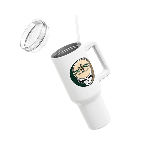 Grateful Dead - Cal Poly Stealie "Fat Man" Tumbler, Double Insulated 40oz Travel Mug - StealieShop