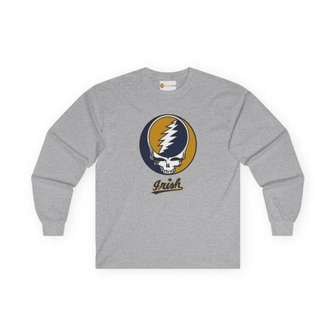 Grateful Dead - Notre Dame Grateful Dead Long Sleeve Tee - StealieShop