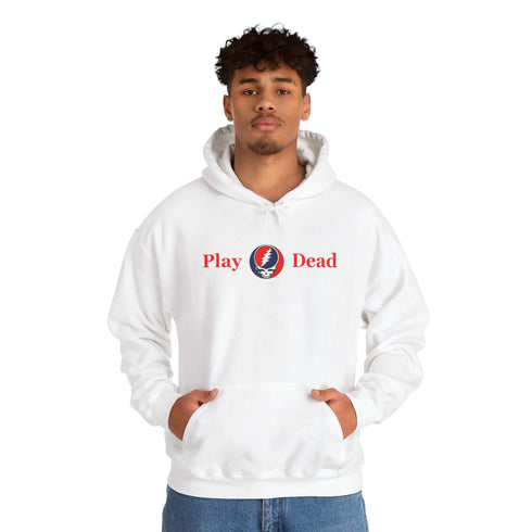 Grateful Dead - Play Dead Stealie Unisex Heavy Blend Hoodie - StealieShop