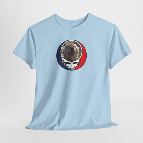 Custom Dog Stealie Unisex Grateful Dead T-Shirt (89)