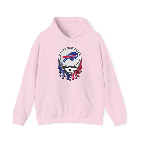 Buffalo Bills Dripping Stealie Unisex Hoodie - NFL Printify