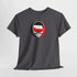 Nebraska Map Stealie Black & Red Grateful Dead T-Shirt