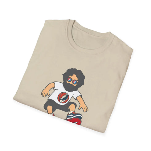 Grateful Dead - Jerry's Shreddin' Life is dead. T-Shirt - StealieShop