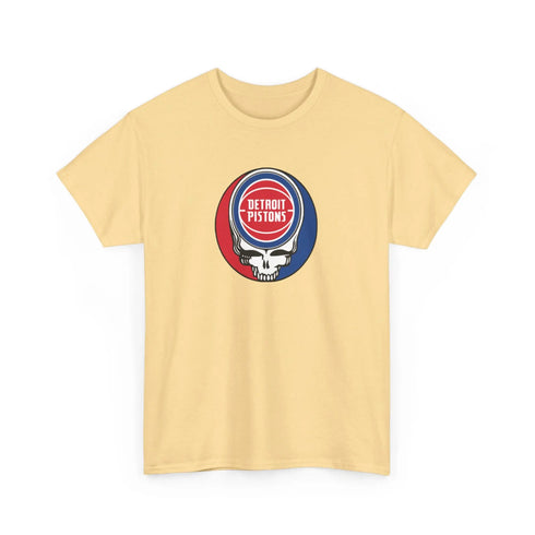 Detroit Pistons Grateful Dead T-Shirt - NBA - StealieShop