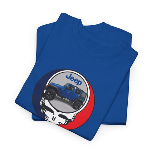 Custom Jeep Stealie Unisex Grateful Dead T-Shirt