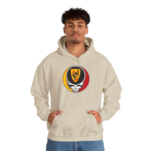New Mexico Military Institute Grateful Dead Steal Your Face Unisex Hoodie StealieShop