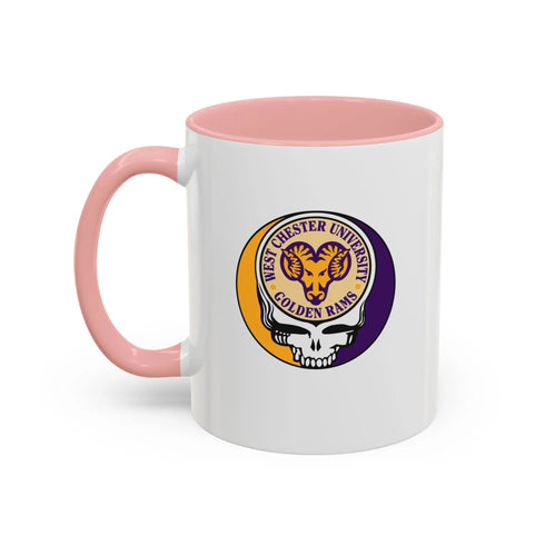 West Chester University Grateful Dead Stealie Coffee Mug (11oz or 15oz) - StealieShop