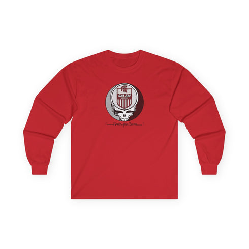 Custom Salem Soccer Stealie Grateful Dead Long Sleeve Tee