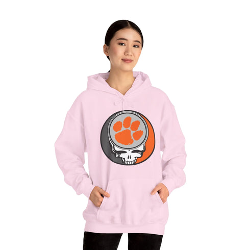 Grateful Dead - Clemson University Stealie Grateful Dead Unisex Heavy Blend™ Hoodie - StealieShop